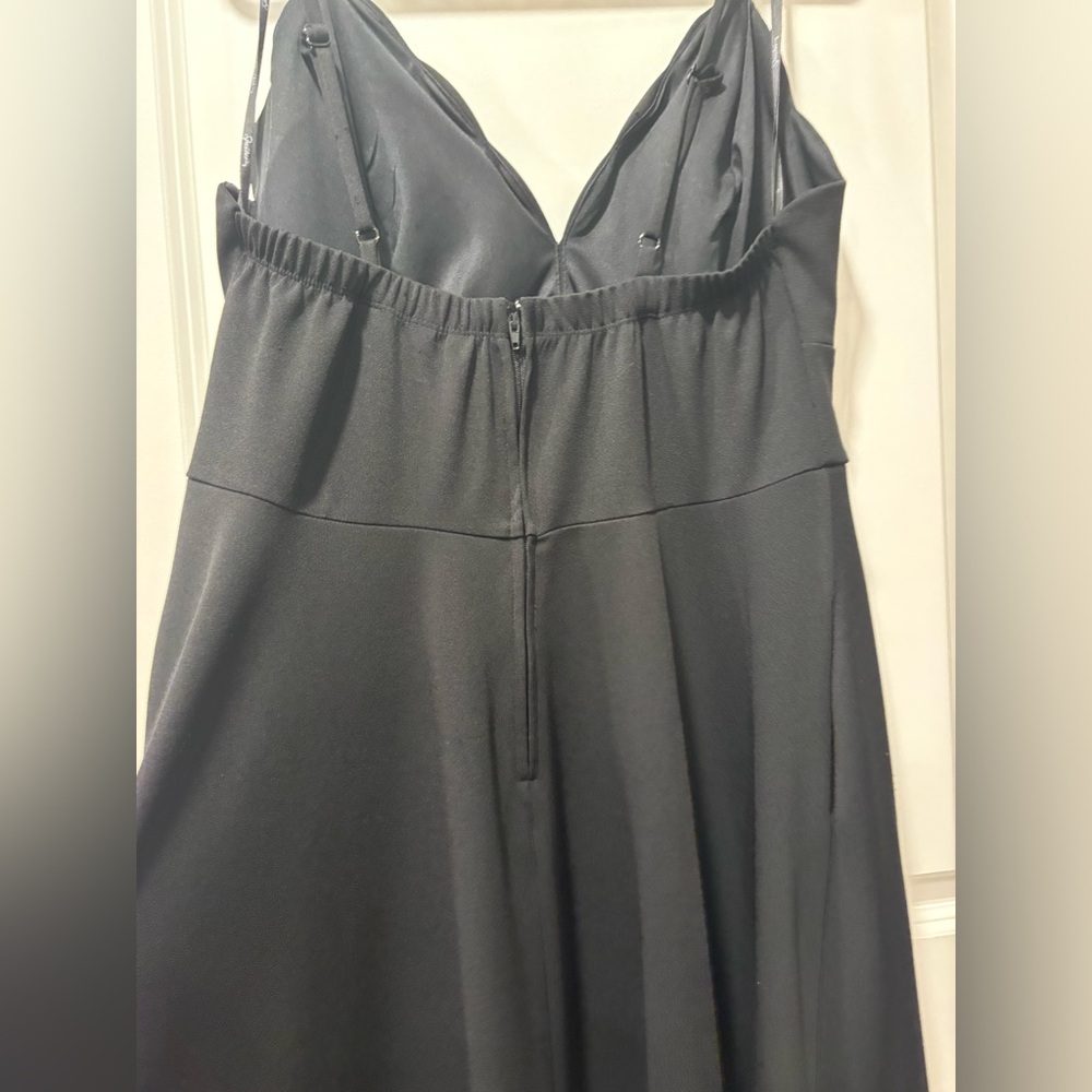 Black Hi-Lo 1X Dress - Picture 7 of 11